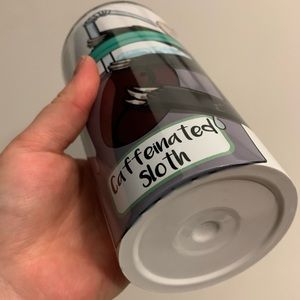 Coffee cup with sloth